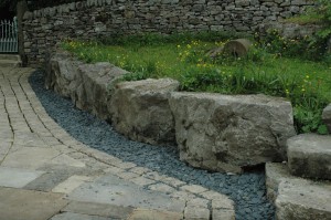 weathered Limestone rockery